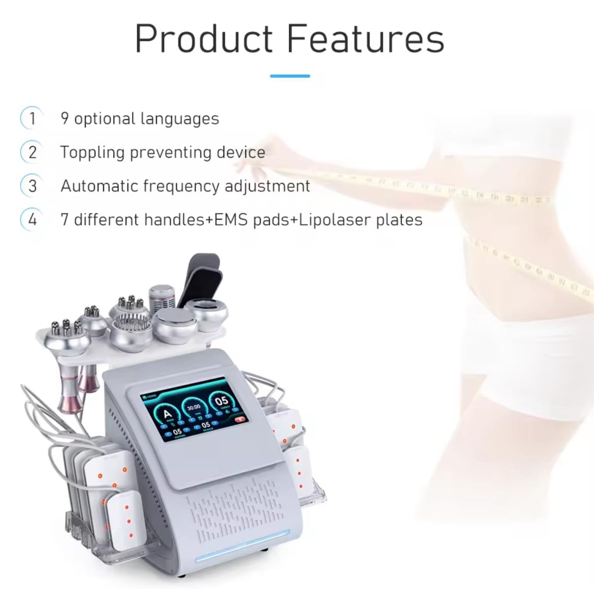 9 in 1-80K Cavitation Machine : Amazon.co.za: Health & Household